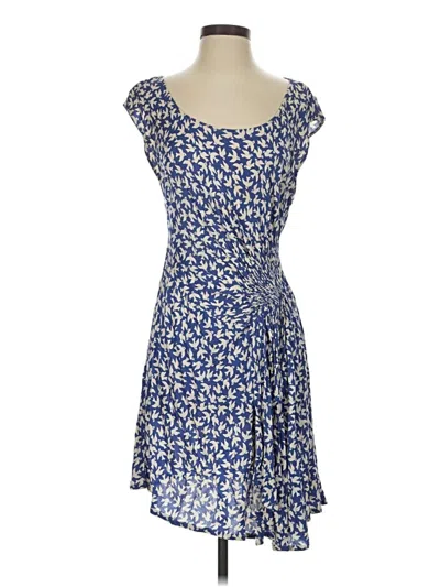 Pre-owned Leifnotes Casual Dress In Blue