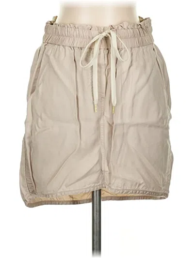 Pre-owned Leifnotes Casual Skirt In Brown