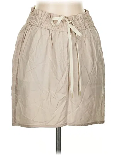 Pre-owned Leifnotes Casual Skirt In White