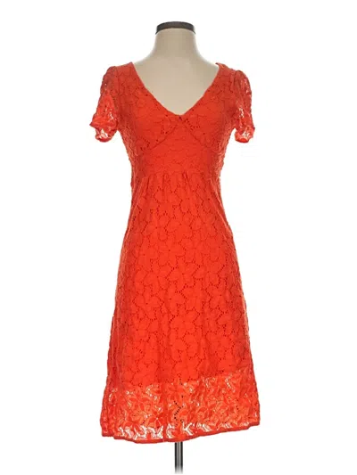 Pre-owned Leifnotes Cocktail Dress In Orange