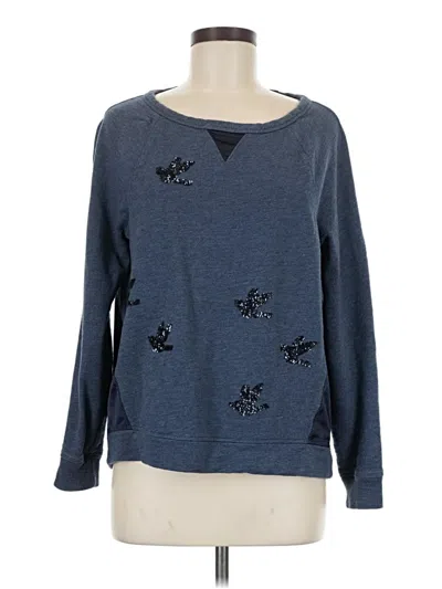 Pre-owned Leifnotes Pullover Sweater In Blue