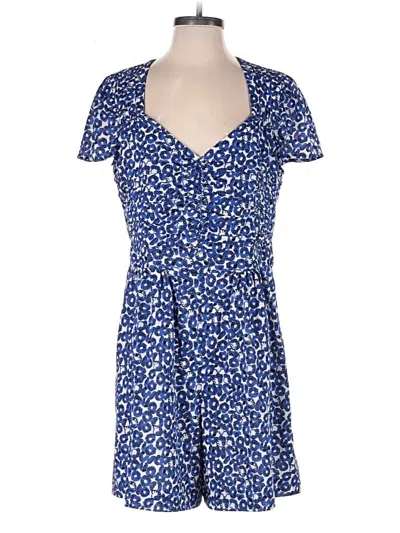 Pre-owned Leifnotes Romper In Blue