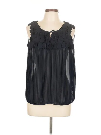 Pre-owned Leifnotes Sleeveless Blouse In Black