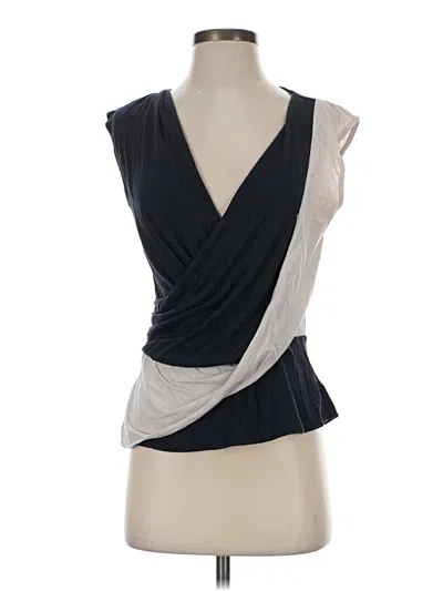Pre-owned Leifnotes Sleeveless Blouse In Gray
