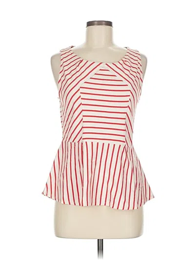 Pre-owned Leifnotes Sleeveless Blouse In Red