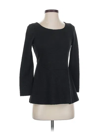 Pre-owned Leifsdottir 3/4 Sleeve T-shirt In Black