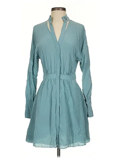 Pre-owned Leifsdottir Casual Dress In Blue