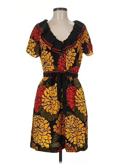 Pre-owned Leifsdottir Casual Dress In Yellow