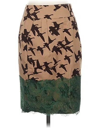 Pre-owned Leifsdottir Casual Skirt In Brown