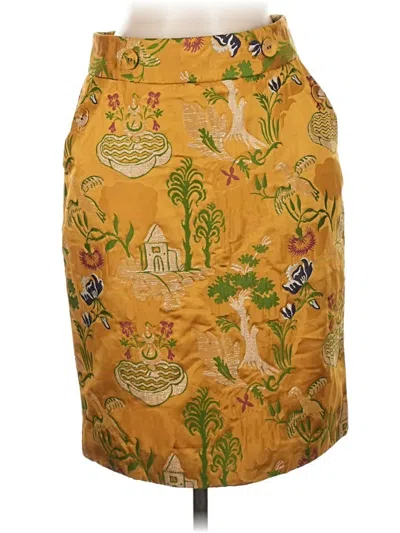 Pre-owned Leifsdottir Casual Skirt In Yellow