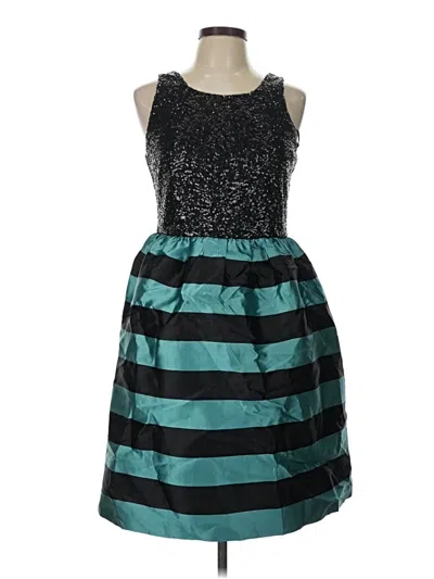 Pre-owned Leifsdottir Cocktail Dress In Teal