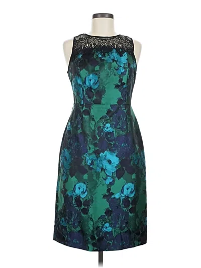 Pre-owned Leifsdottir Cocktail Dress In Teal