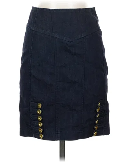Pre-owned Leifsdottir Denim Skirt In Blue