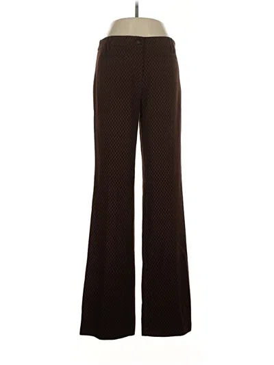 Pre-owned Leifsdottir Dress Pants In Brown