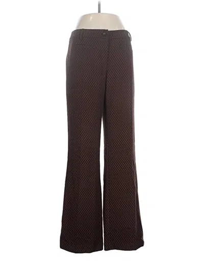 Pre-owned Leifsdottir Dress Pants In Brown