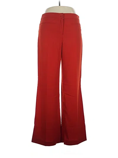 Pre-owned Leifsdottir Dress Pants In Red