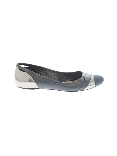 Pre-owned Leifsdottir Flats In Black