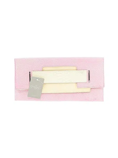 Pre-owned Leifsdottir Leather Clutch In Pink