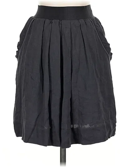 Pre-owned Leifsdottir Silk Skirt In Gray