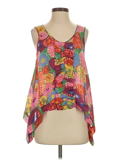 Pre-owned Leifsdottir Sleeveless Blouse In Pink