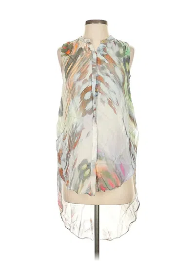 Pre-owned Leifsdottir Sleeveless Blouse In White