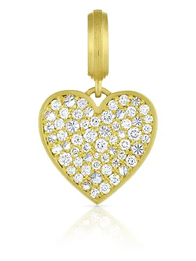 Leigh Maxwell 18k Yellow Gold Diamond Pendant