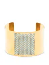 L'eight Studio Beaded Cuff Bracelet In Gold