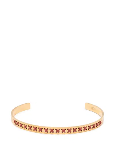 L'eight Studio Cross-motif Bracelet In Gold
