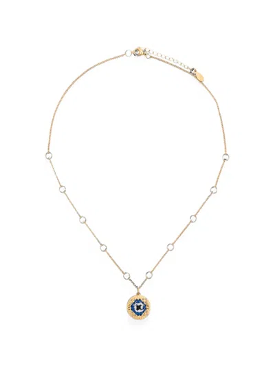 L'eight Studio Eye Pendant Necklace In Gold
