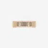 L'eight Studio Micro-stud Panel Bracelet In Pink