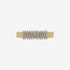 L'eight Studio Micro-stud Panel Bracelet In Silver