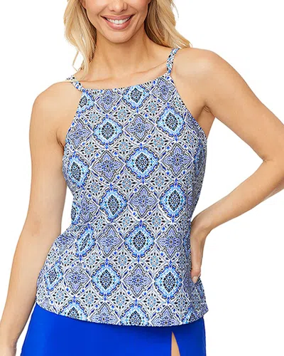 Leilani Cali Tankini Top In White
