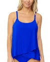 Leilani Cape Town Tankini Top In Blue