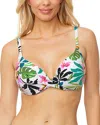 Leilani Gemini Bra Top In White