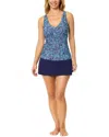 Leilani Monterey Tankini In Multi
