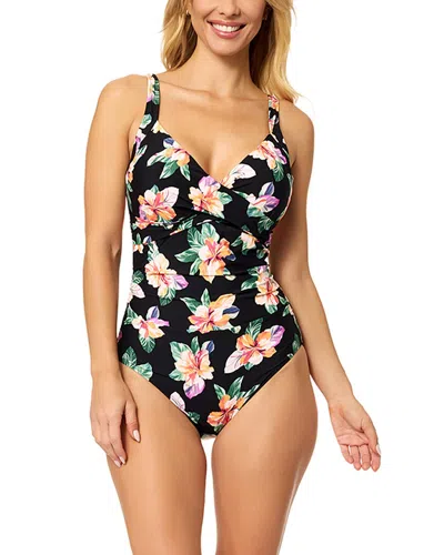Leilani Palmyra One-piece In Black