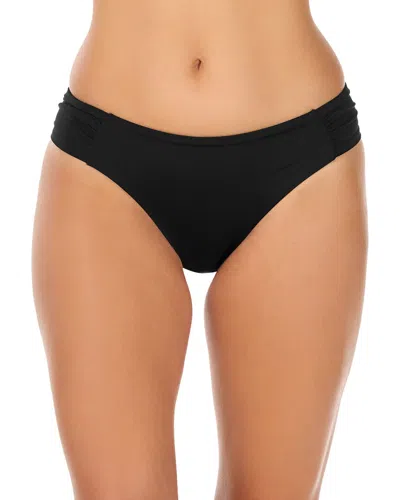 LEILANI LEILANI SHIRRED SIDE BASIC BOTTOM