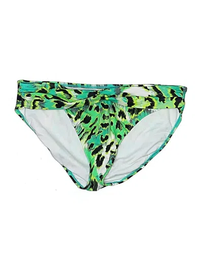 Pre-owned Leilani Swimsuit Bottoms In Green