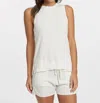 Leimere Baja Tee In Marshmallow In White