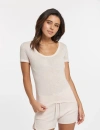 Leimere Laguna Tee In Blush In Neutral