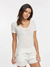 Leimere Laguna Tee In Marshmallow In White