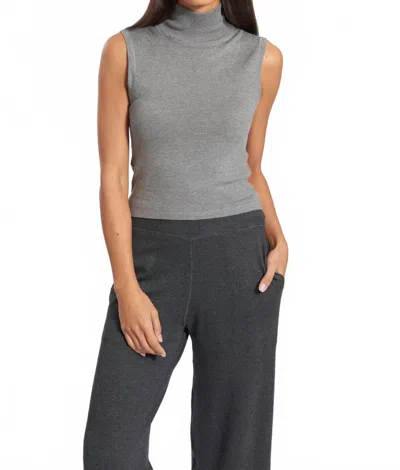 Leimere Monterey Mock In Grey In Gray