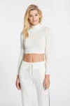 Leimere Mykonos Crop In Marshmallow In White