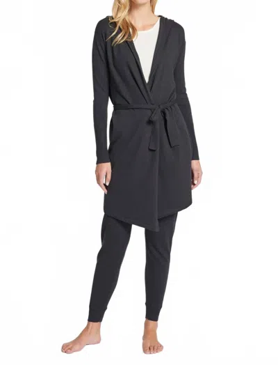 Leimere Palm Springs Cardigan In Charcoal In Grey