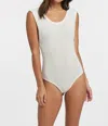 Leimere Sanibel Bodysuit In Marshmallow In White
