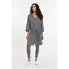 Leimere Santa Fe Wrap In Granite Grey In Gray