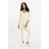 Leimere Santa Fe Wrap In Antique White In White