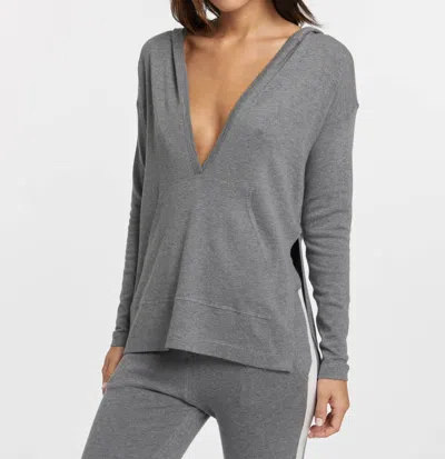 Leimere Santorini Hoodie In Grey In Gray