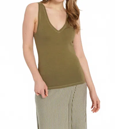 Leimere Sonoma Tank In Olive In Green