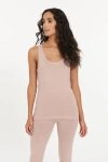 Leimere Tucson U-neck Tank In Dusty Rose In Pink